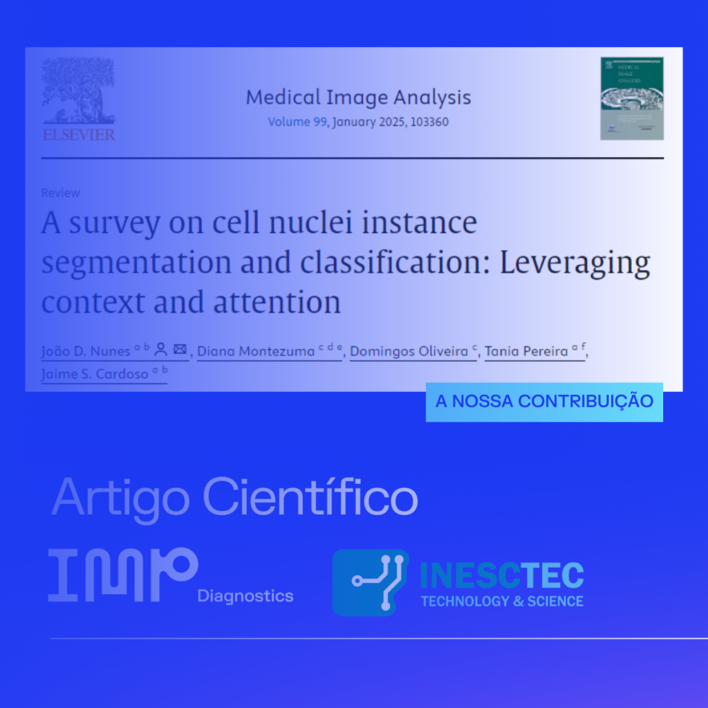 INESC TEC e IMP Diagnostics publicam um artigo na Medical Image Analysis