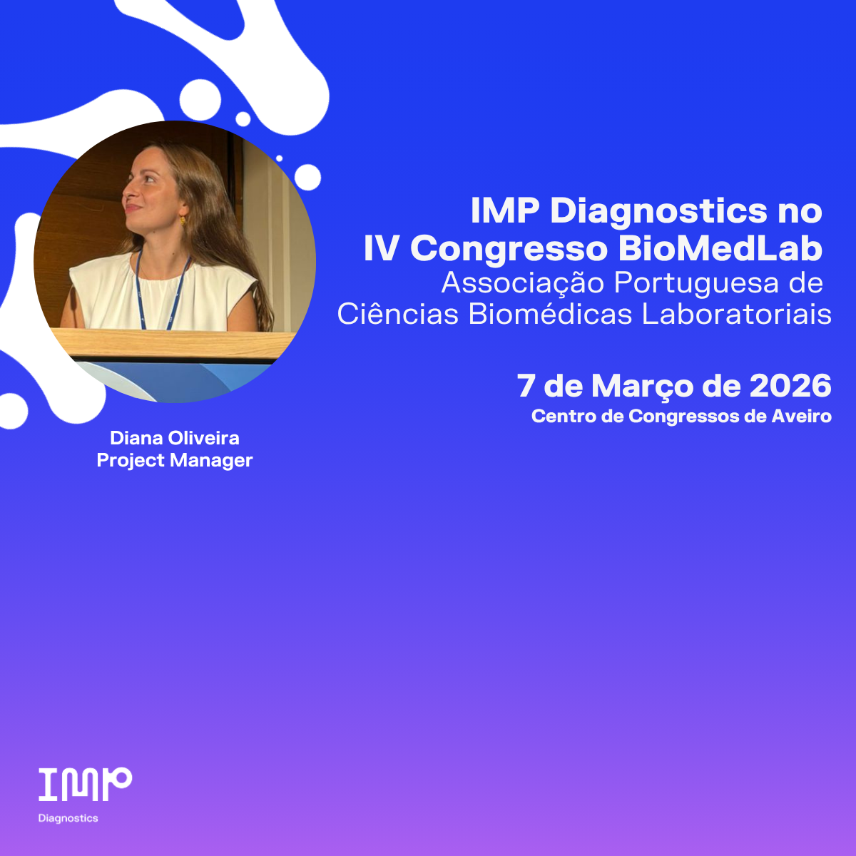 IMP no IV Congresso BioMedLab