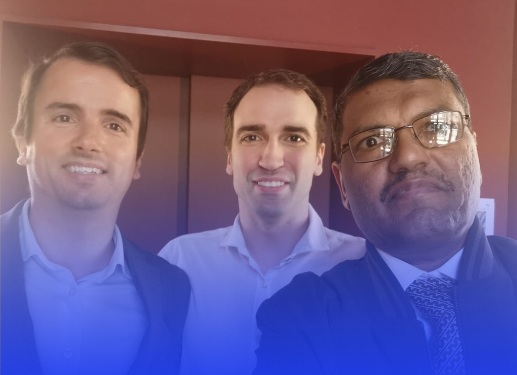 Anatomapatologista da Arábia Saudita com comercial da Leica e coordenador de marketing do IMP Diagnostics
